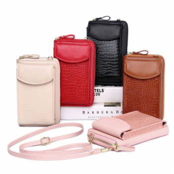 Mobile phone bag small shoulder Bag Cell Phone Purse fashion women leather crossbody Bag