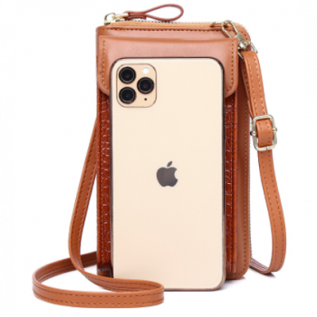Mobile phone bag small shoulder Bag Cell Phone Purse fashion women leather crossbody Bag